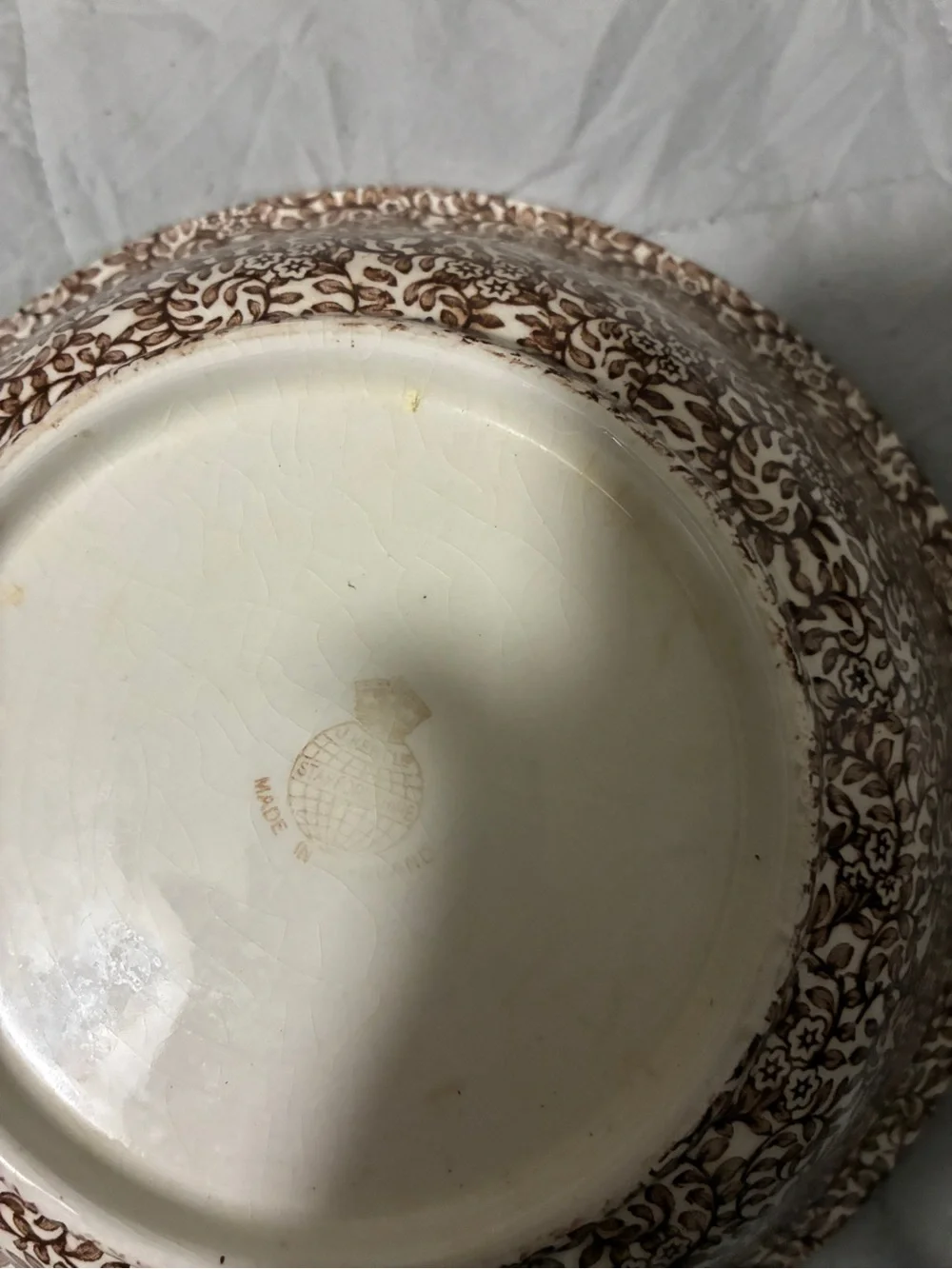 Vintage Pitcher and wash bowl